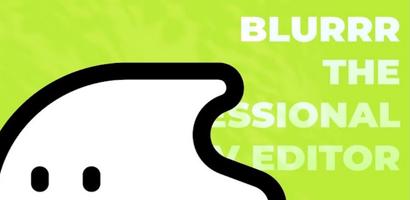 Blurrr- Music Video Editor App Plakat