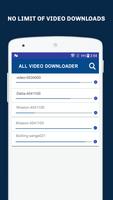 वीडियो डाउनलोडर ऐप 2018: डाउनलोड सब वीडियो ऐप स्क्रीनशॉट 3