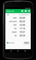 Namaz vaxtı โปสเตอร์