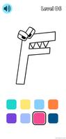 Coloring Alphabet Lore پوسٹر