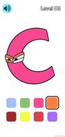 Coloring Alphabet Lore اسکرین شاٹ 1