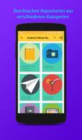 Android-Repositorys in Github- Plakat
