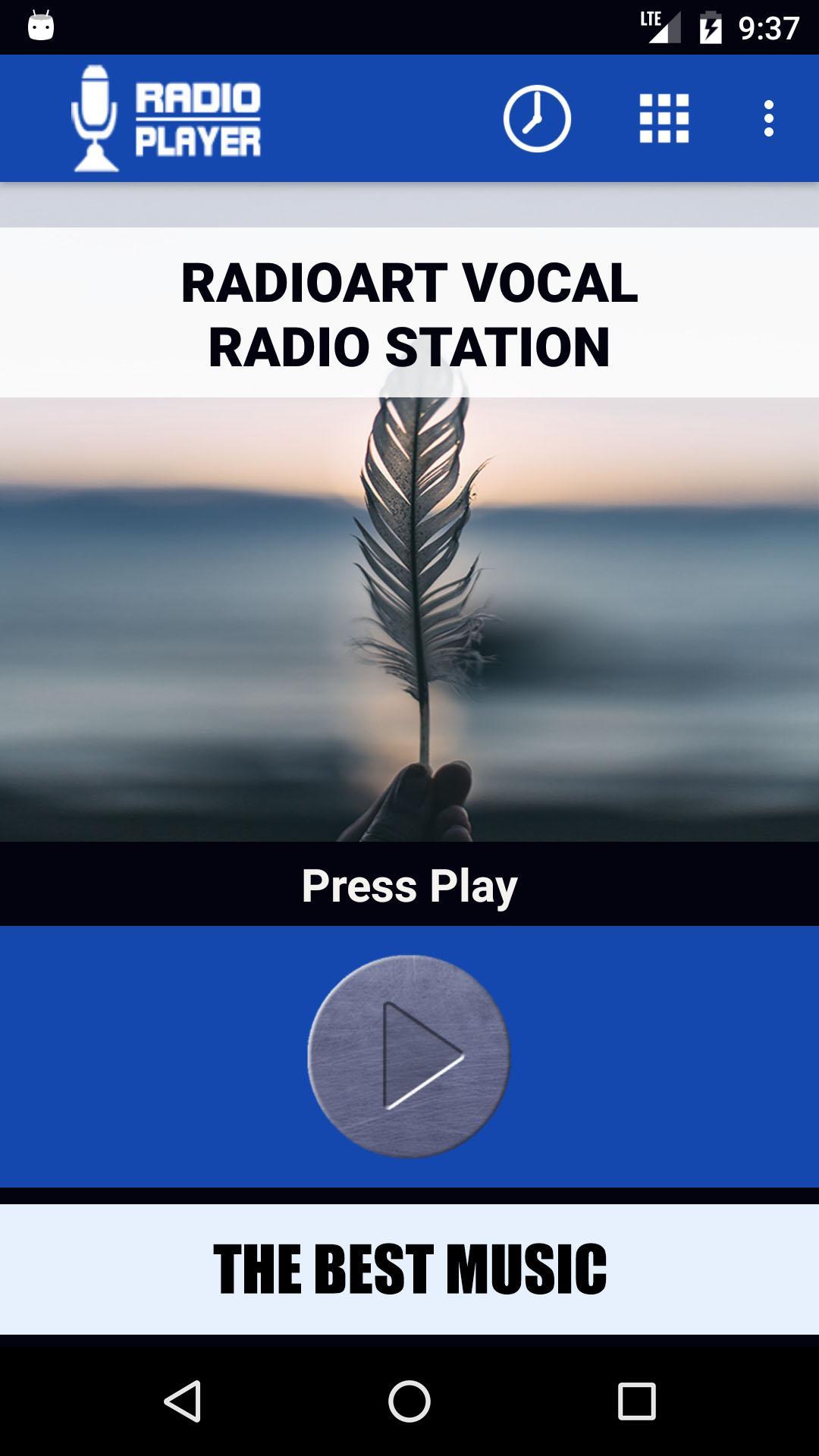Radio-Art: Vocal ChillOut Живое Радио Для Андроид - Скачать APK