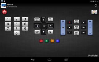 برنامه‌نما Remote for Samsung TV عکس از صفحه