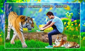 Wild Animal Photo Frames পোস্টার