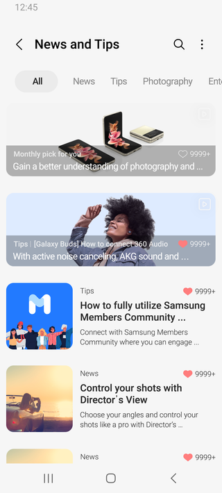 Samsung Members screenshot 5