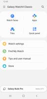 Galaxy Wearable captura de pantalla 1