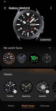 google play store galaxy wearable app