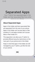 Separated Apps syot layar 1