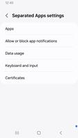 Separated Apps स्क्रीनशॉट 3