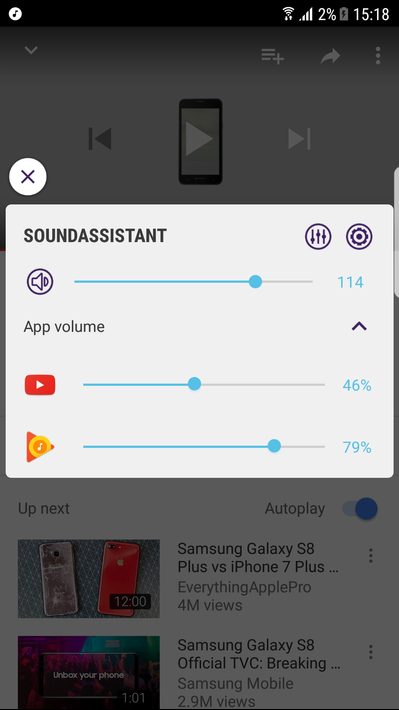 SoundAssistant screenshot 1