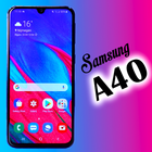 Samsung Galaxy A40 Launcher: T アイコン