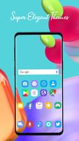 Galaxy A31 Theme Launcher App captura de pantalla 2