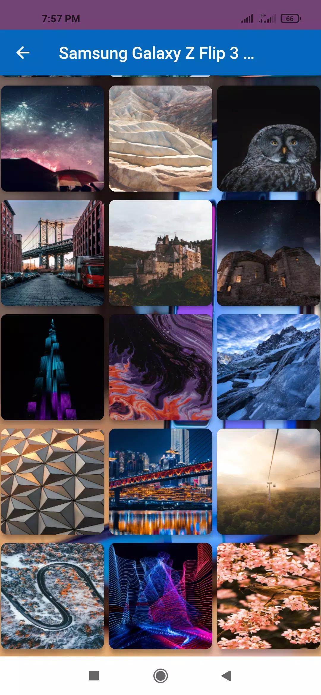 Wallpapers For Galaxy Z Flip 3 Apk For Android Download