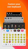 IOS Emoji Keyboard الملصق