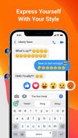 IOS Emoji Keyboard تصوير الشاشة 2