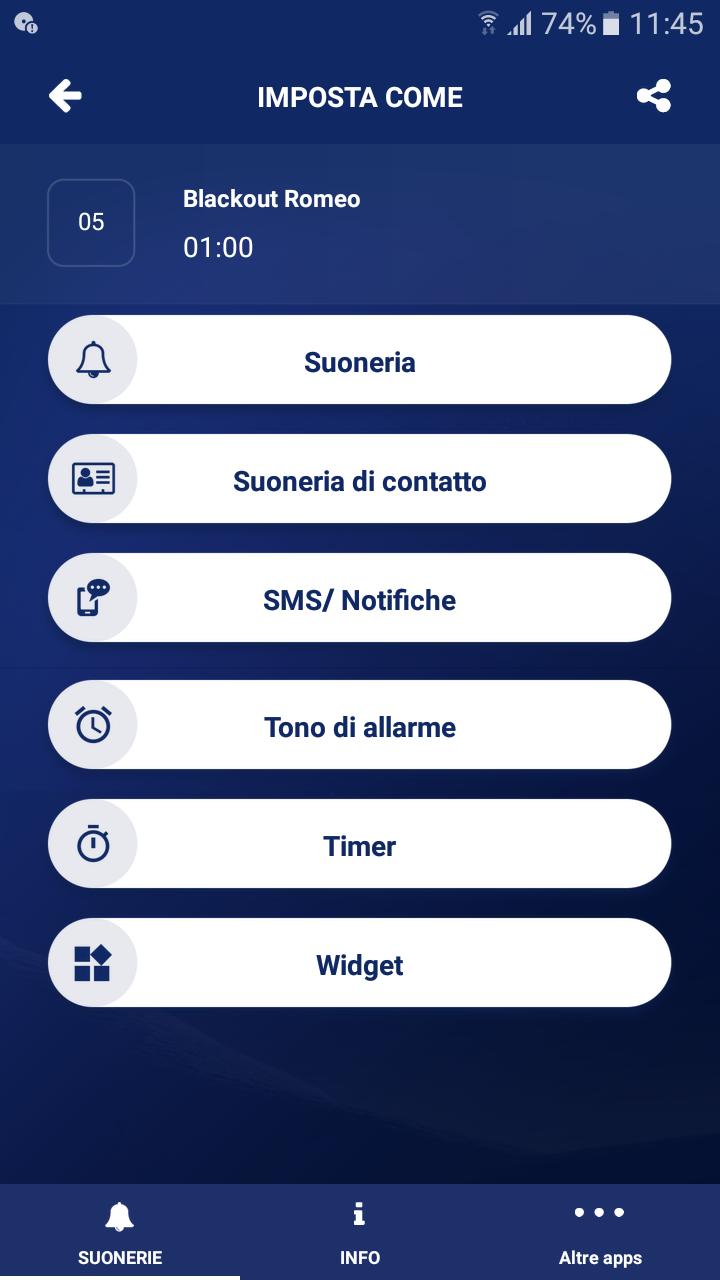 scarica gratis suonerie per cellulari samsung