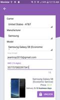 Unlock Samsung Phones captura de pantalla 1