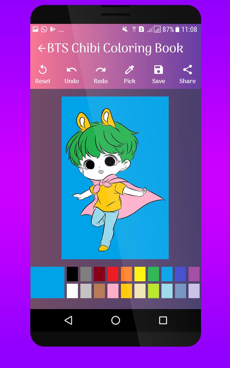 Download Bts Chibi Coloring Book For Android Apk Download