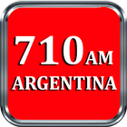 Radio AM 710 Argentina 710 AM Radio Argentina AM icône