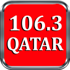 106.3 FM Radio Qatar 106.3 Radio Station Online icône