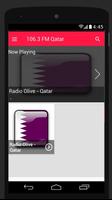 106.3 FM Radio Qatar 106.3 Radio Station Online capture d'écran 2