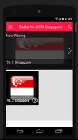 96.3 FM Radio Station Singapore Radio 96.3 FM capture d'écran 2