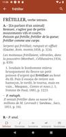 French dictionary TLFi screenshot 1
