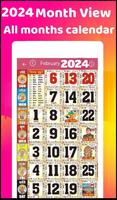 2024 Calendar Affiche