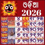 Odia calendar 2026 (Oriya)