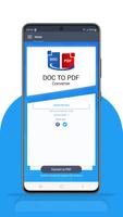 PDFのコンバーターへのDOC ポスター