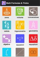 Poster Math Formulas e trucchi