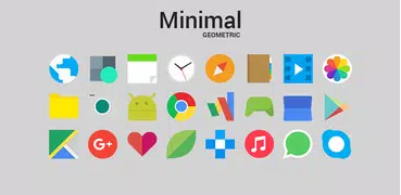 Minimal Geometric - Icon Pack