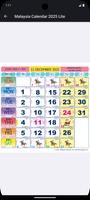 Malaysia Calendar 2025 Lite スクリーンショット 2