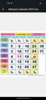 Malaysia Calendar 2024 Lite скриншот 3