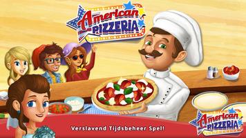 Amerikaanse Pizzeria-poster
