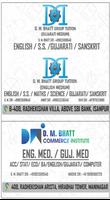 D M Bhatt Group Tuition Cartaz
