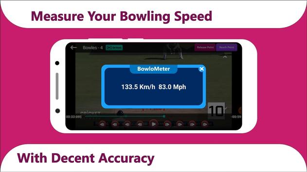 BowloMeter - Measure Your Bowling Speed 海报
