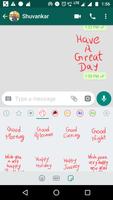 Talk It Easy WhatsApp Sticker for Quick Chat Affiche