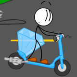 Stickmin robando el diamante icono