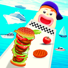 sandwich Runner 3d Games icône