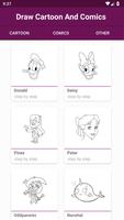 How To Draw Cartoons & Comics โปสเตอร์