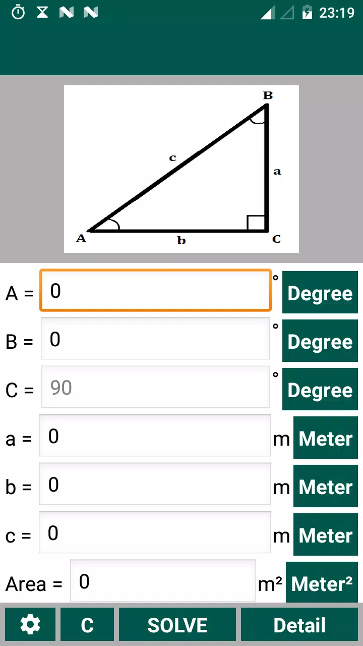 Right Angled Triangle Calculat APK for Android Download