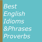 Best English Idioms & Phrases Proverbs आइकन