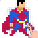 Pixel Art - Раскраска по номерам APK