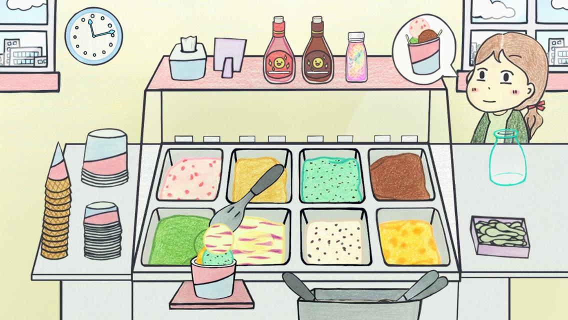 Тока бока с мороженкой. Тока бока магазин мороженого. Магазин мороженого из бумаги. Идеи для бумажного мороженого. Нарисованная кухня мороженое.