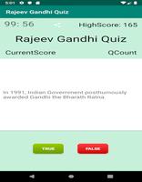 Rajiv Gandhi Quiz Affiche