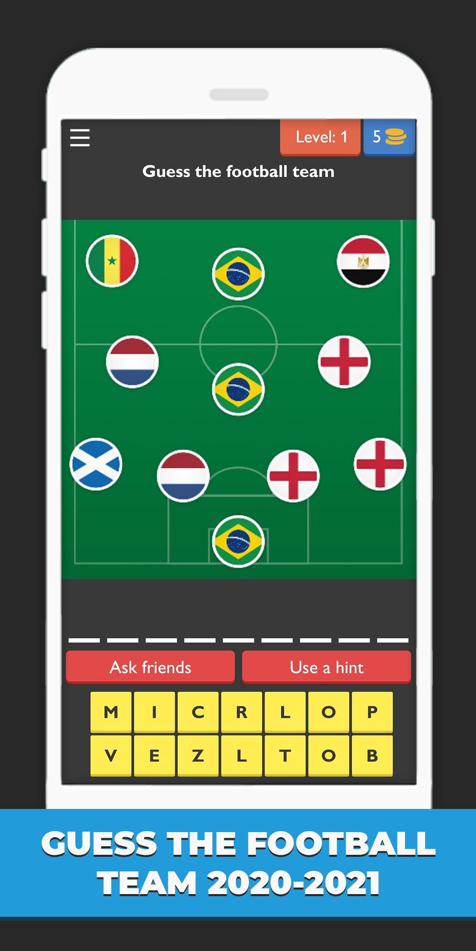 Guess Football Team 2020-2021 - Football Quiz APK untuk Unduhan Android