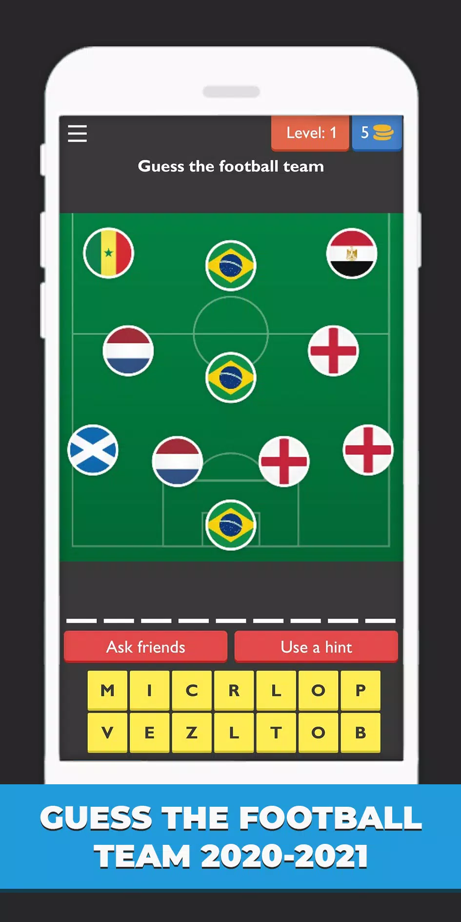 Download do APK de Football Lineup Quiz - Guess The Football Club para  Android