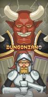 Dungonian: Pixel card puzzle d poster